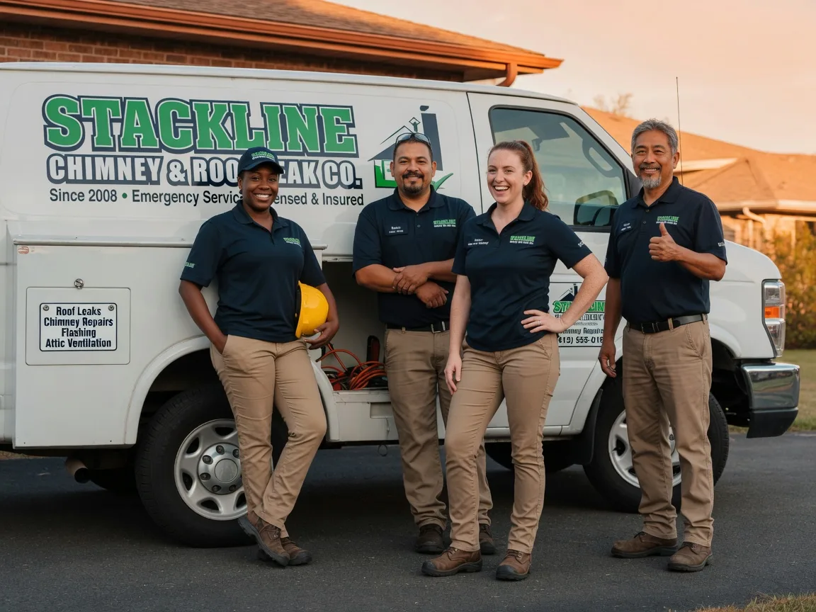 Chimney flashing repair company in Glen Rose, TX